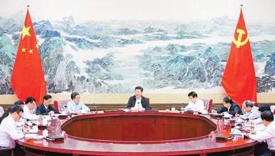 2018年7月2日，中共中央总书记、国家主席、中央军委主席习近平在中南海同团中央新一届领导班子成员集体谈话并发表重要讲话。